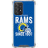 NFL Los Angeles Rams Helmet Galaxy A52 5G Clear Case